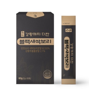 주성 강황까지 더한 블랙새싹보리 과립 스틱 30포 커큐민 함유
